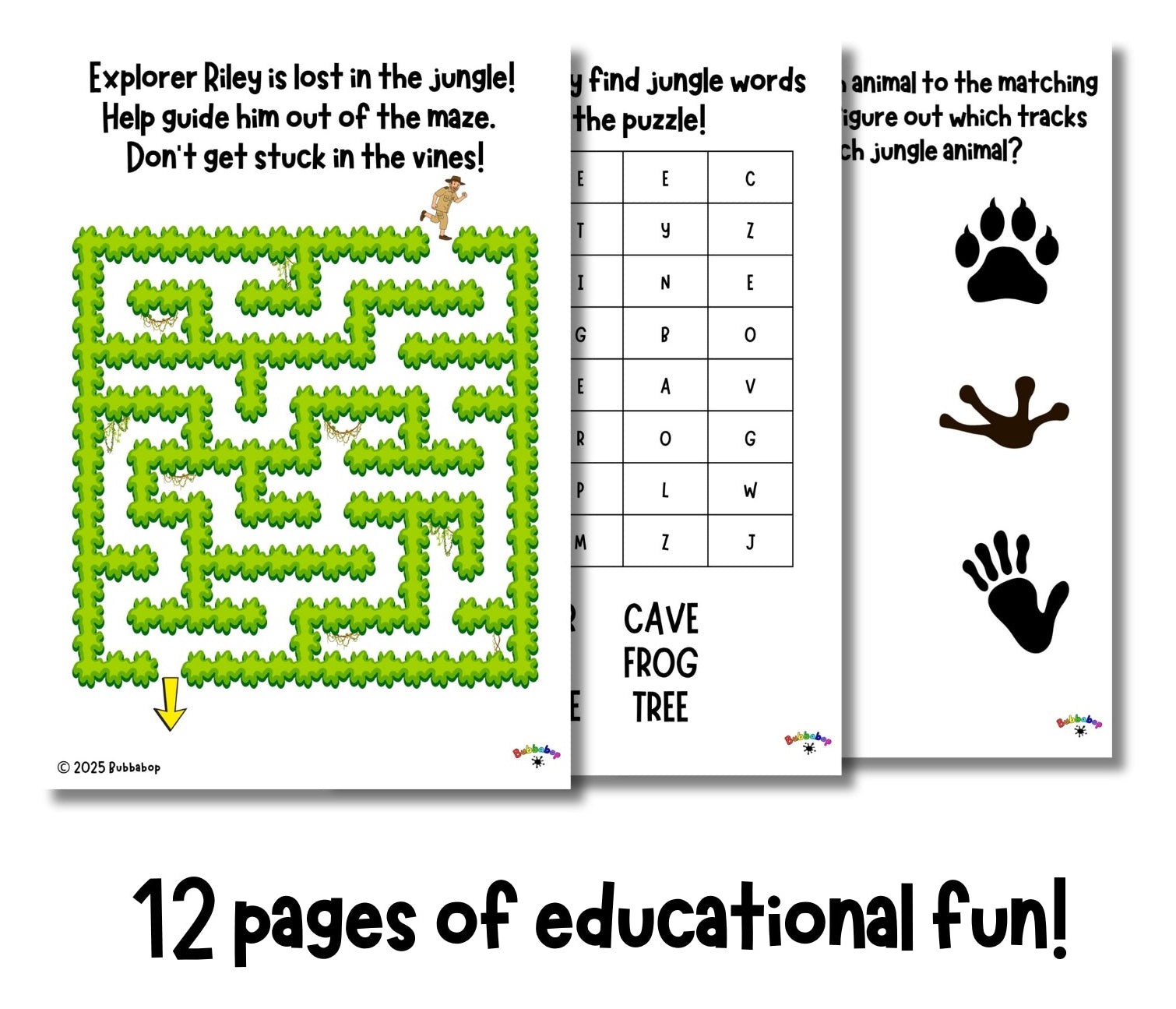 Explorer Riley: Jungle Adventure (PDF)