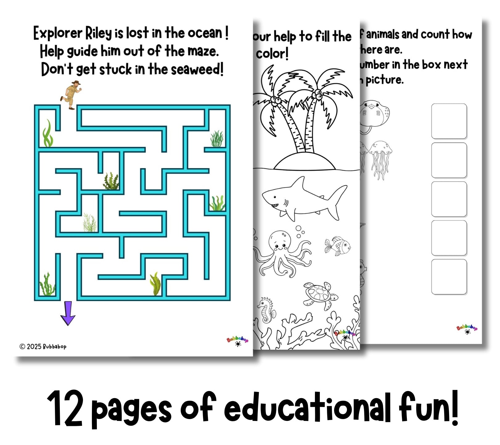 Explorer Riley: Ocean Adventure (PDF)